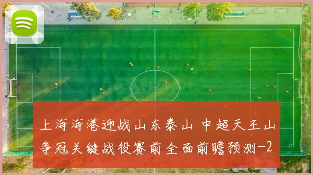上海海港迎战山东泰山 中超天王山争冠关键战役赛前全面前瞻预测
